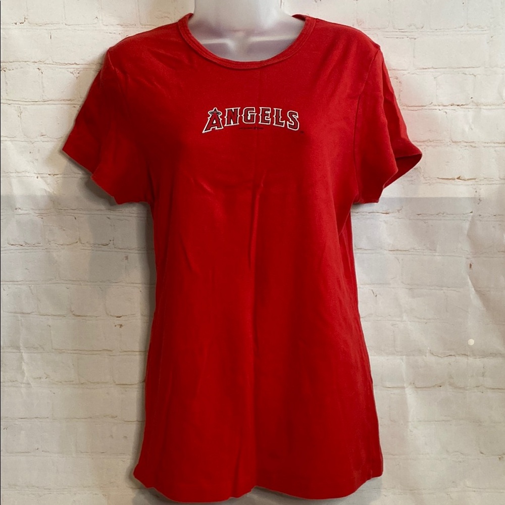 Lady Slugger MLB Red Los Angeles Angels of Anaheim Vlad Guerrero Women's Tee